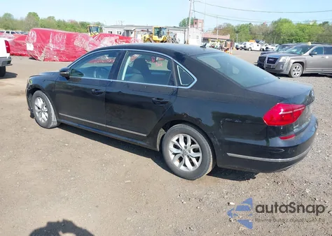 2016 Volkswagen Passat 1.8T S из США, поврежденный, VIN 1VWAT7A38GC026915